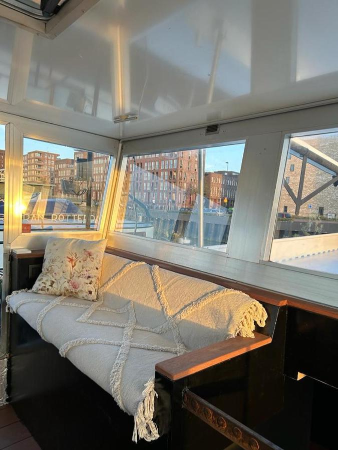 DiemerbrugWheelhouse Euphrate Houseboat住宿加早餐旅馆 外观 照片