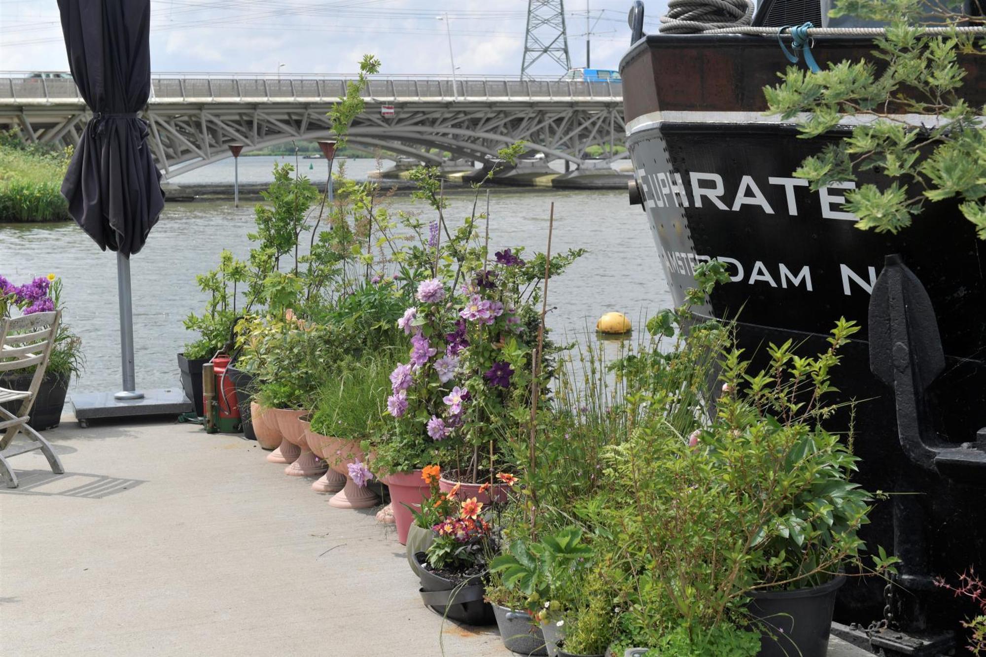DiemerbrugWheelhouse Euphrate Houseboat住宿加早餐旅馆 外观 照片
